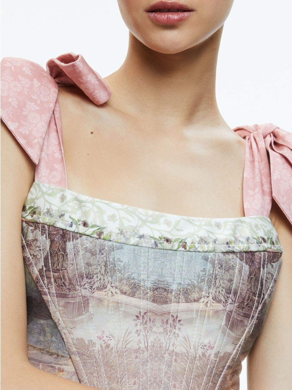 ALICE + OLIVIA ROSALEE PINK DRESS SIZE 2 - Picture 2 of 8